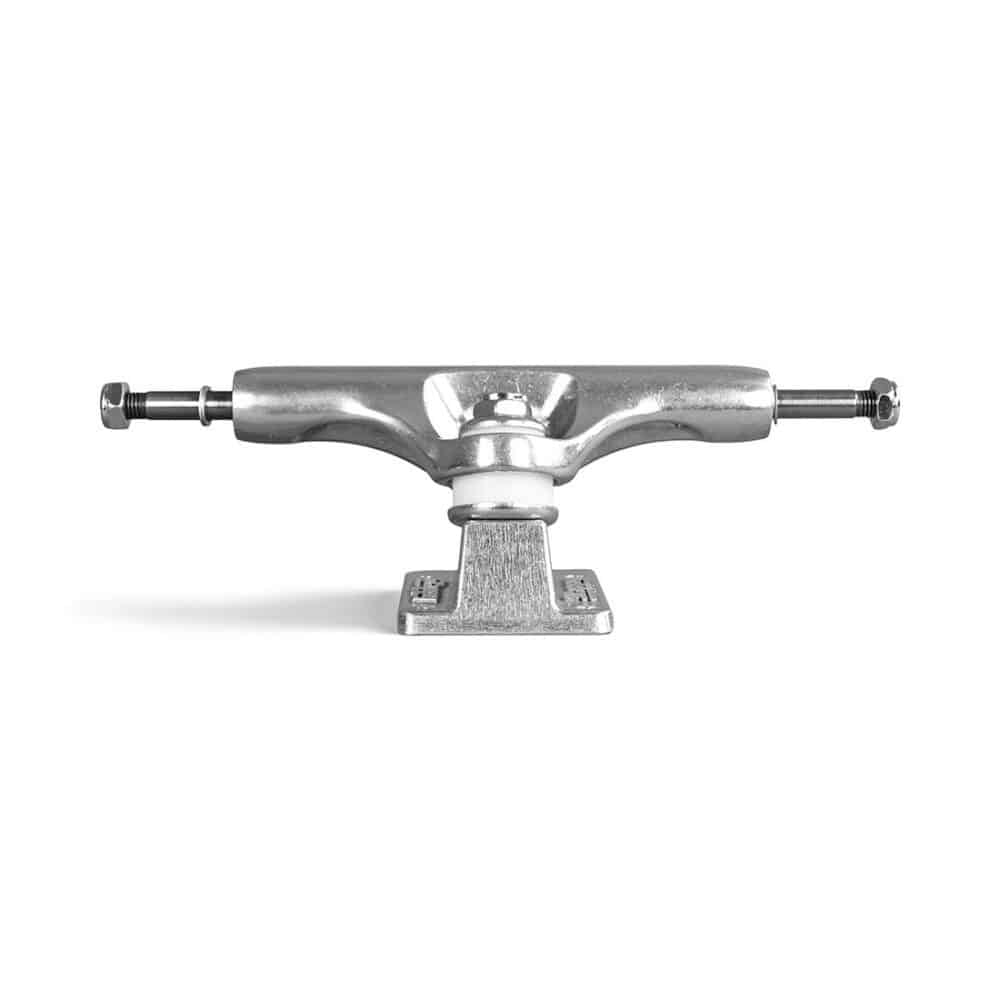 Slappy ST1 Classic 8.5" Skateboard Trucks (Pair) - Polished Silver