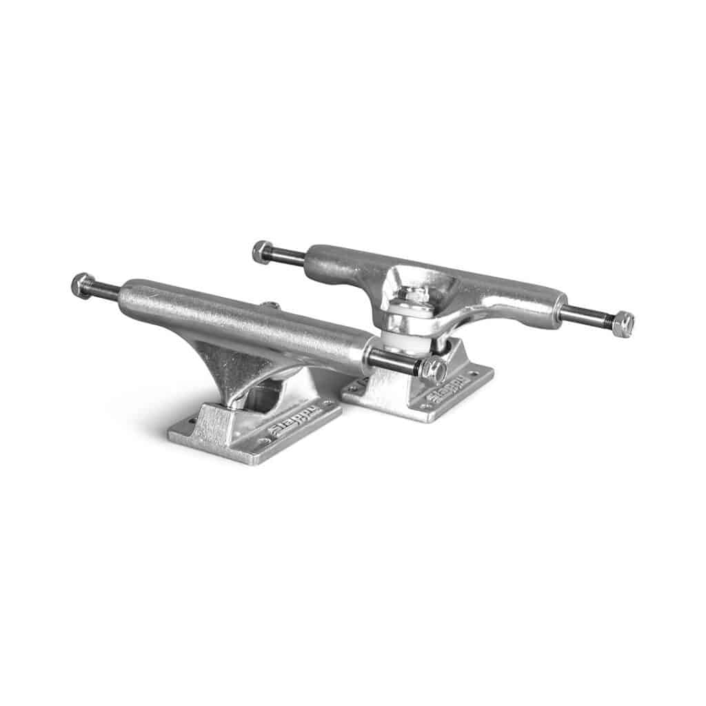 Slappy ST1 Classic 8.25" Skateboard Trucks (Pair) - Polished Silver (Copy)