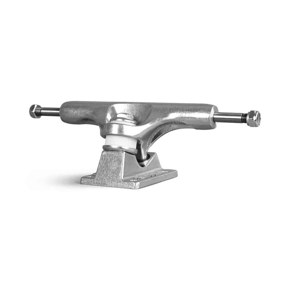 Slappy ST1 Hollow Inverted 8.25" Skateboard Trucks (Pair) - Polished Silver