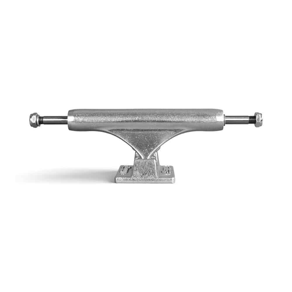 Slappy ST1 Hollow Skateboard Trucks Pair Polished Silver