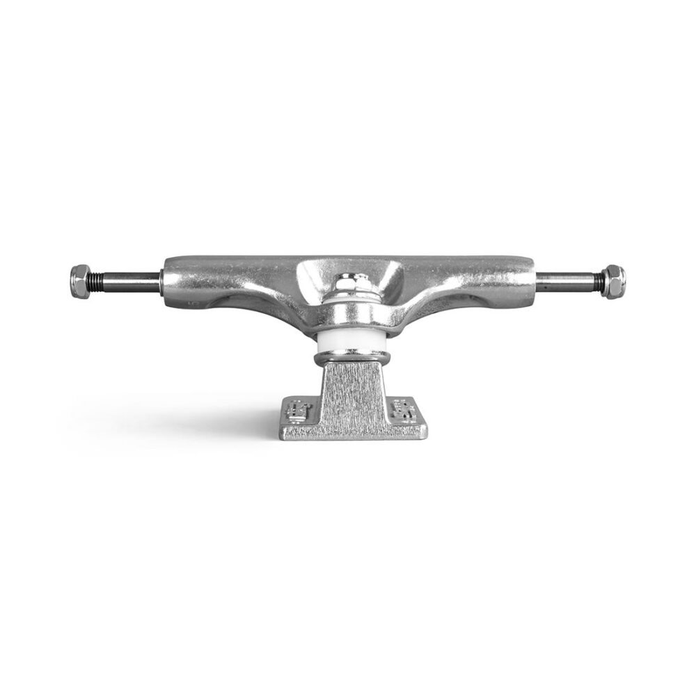 Slappy ST1 Hollow Skateboard Trucks Pair Polished Silver