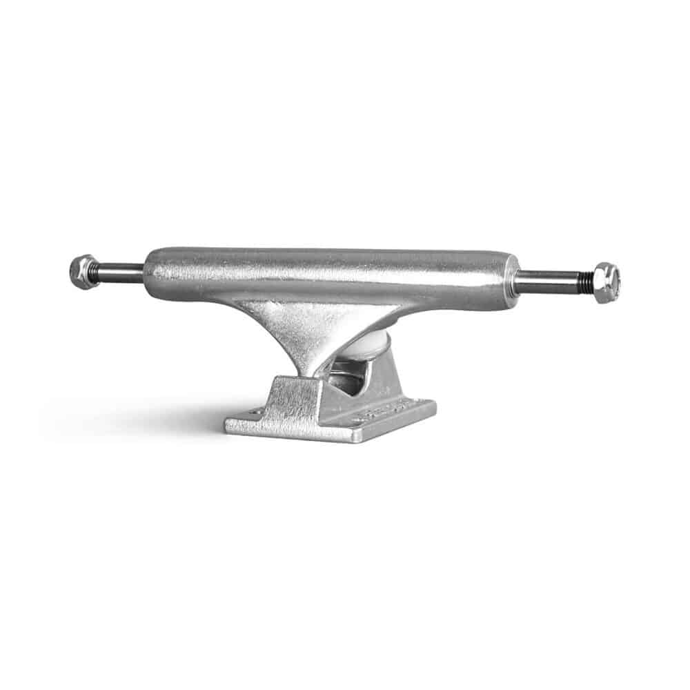 Slappy ST1 Hollow Skateboard Trucks Pair Polished Silver