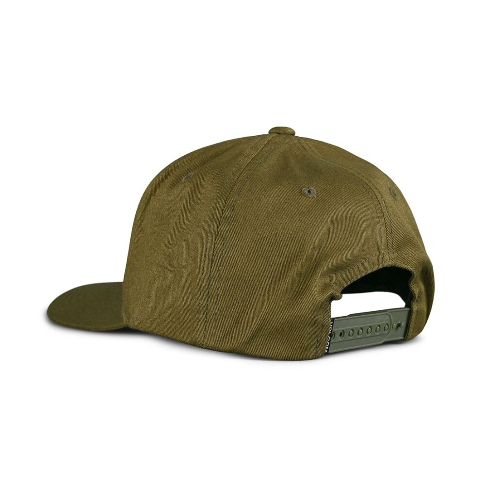 Volcom Embossed Stone Snapback Cap - Old Mill