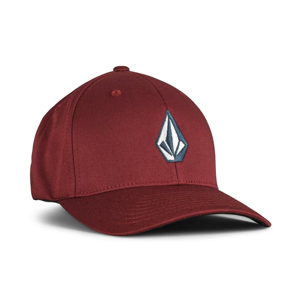 Volcom Full Stone Flexfit Cap - Bordeaux Brown