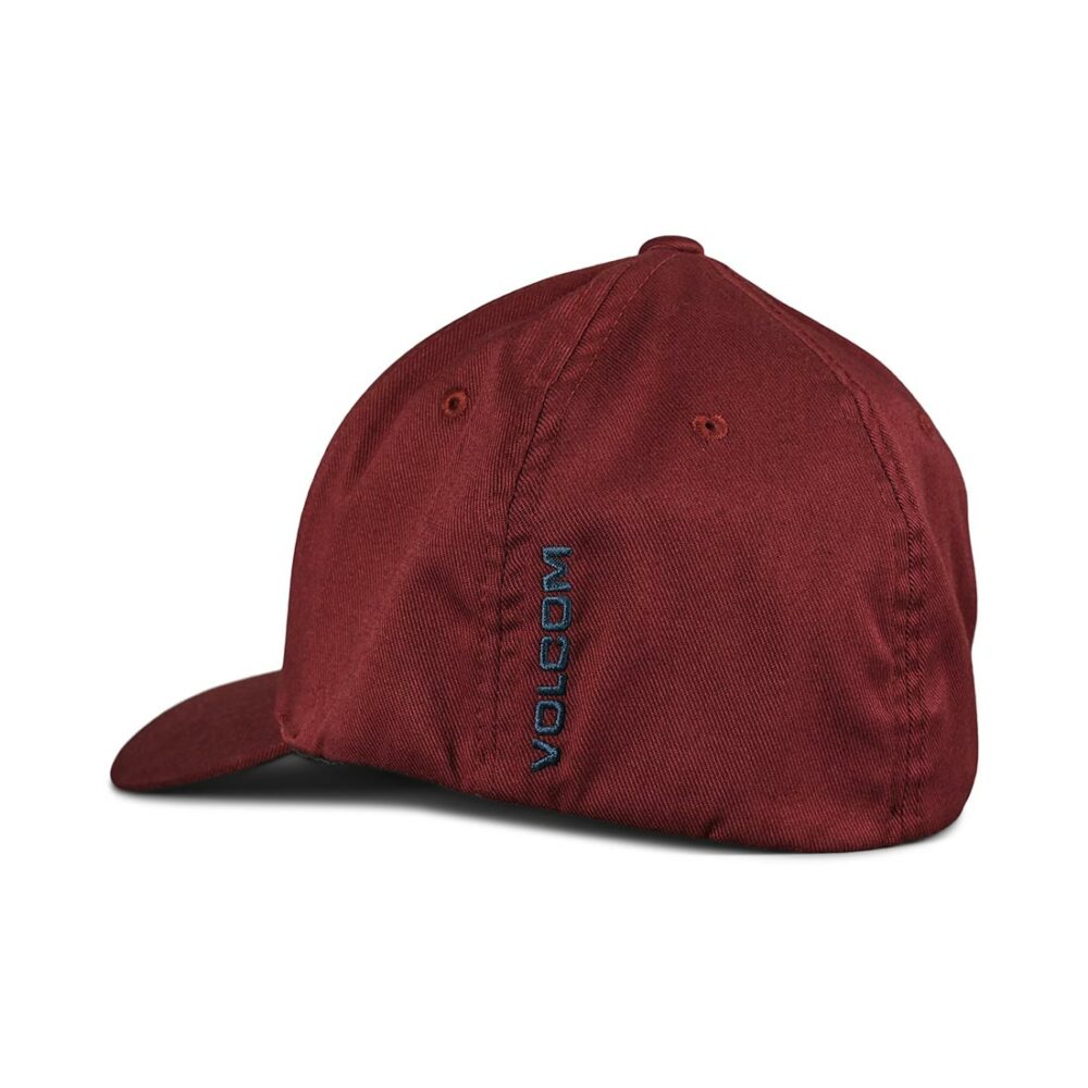 Volcom Full Stone Flexfit Cap - Bordeaux Brown