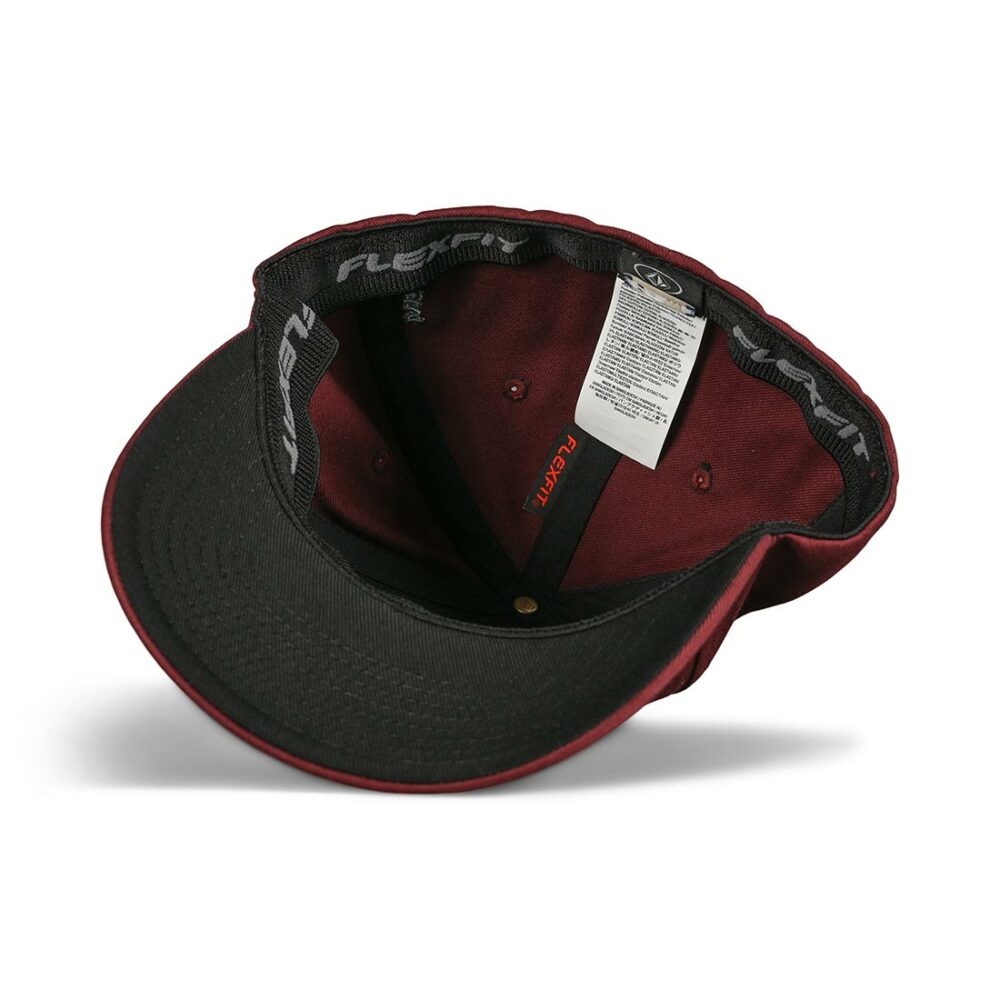 Volcom Full Stone Flexfit Cap - Bordeaux Brown