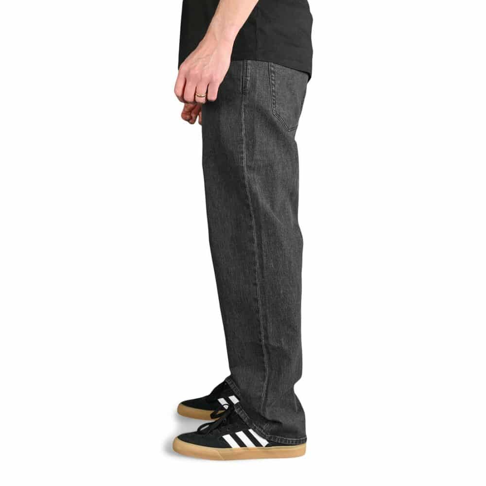 Volcom Nailer Relaxed Tapered Jeans - Stoney Black