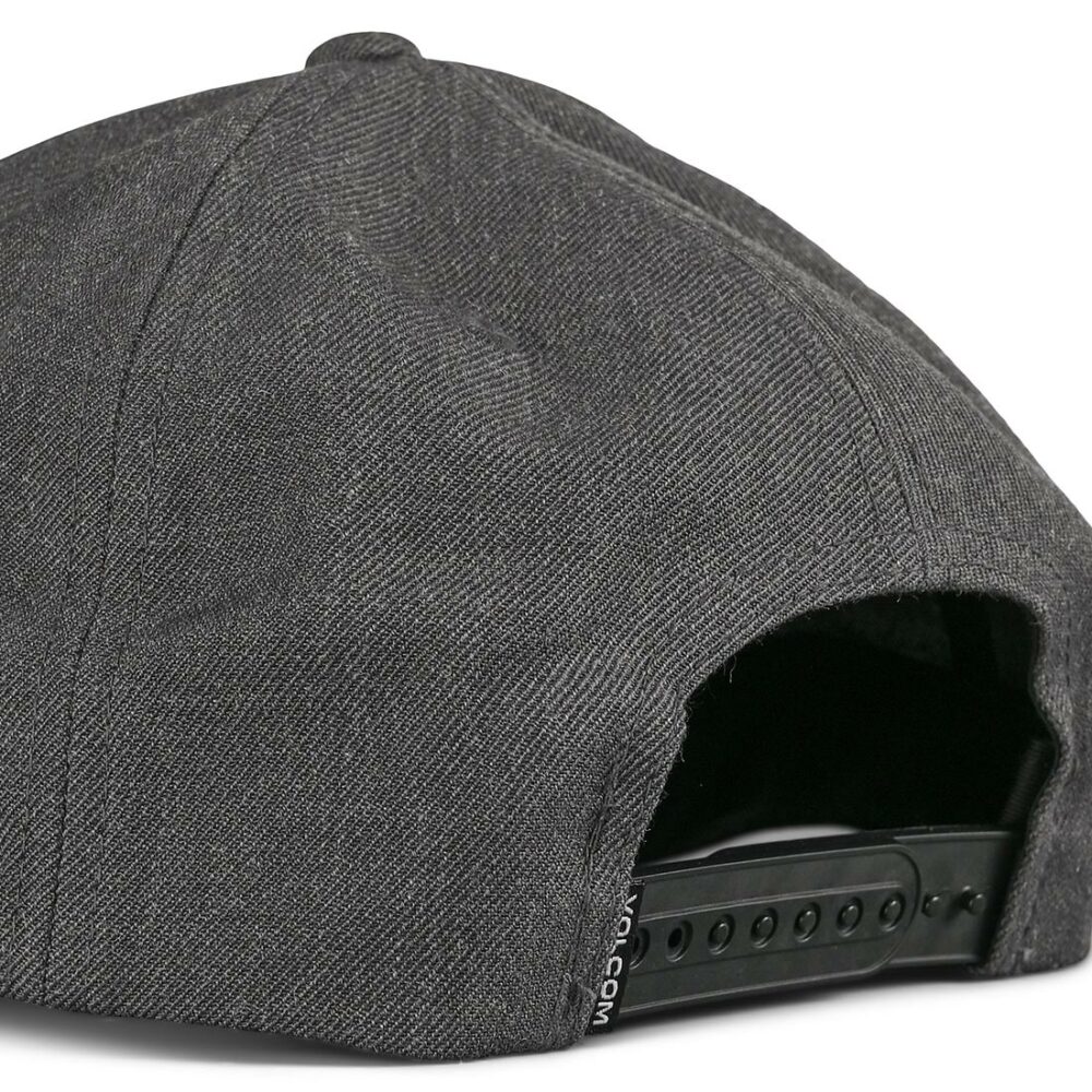 Volcom Quarter Twill Snapback Cap - Charcoal Heather