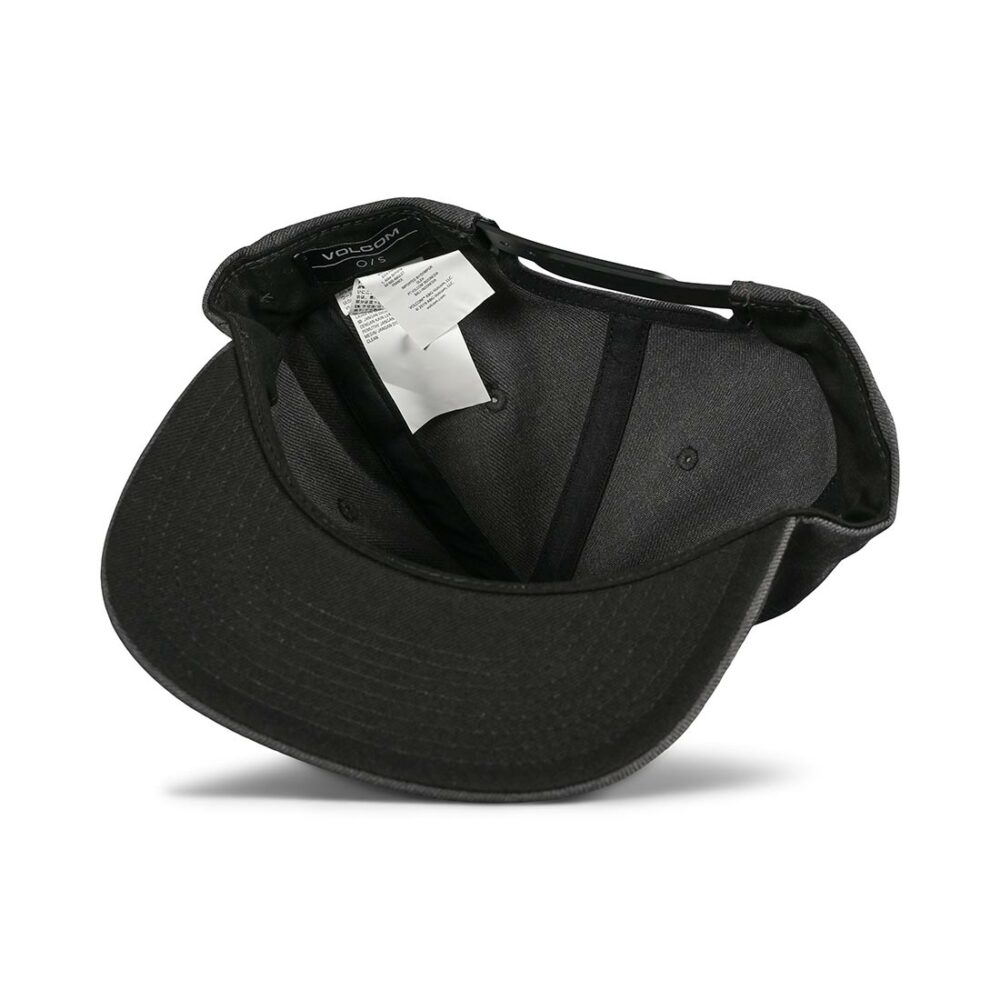 Volcom Quarter Twill Snapback Cap - Charcoal Heather