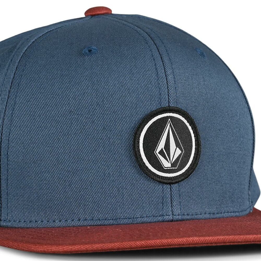 Volcom Quarter Twill Snapback Cap - Cruzer Blue