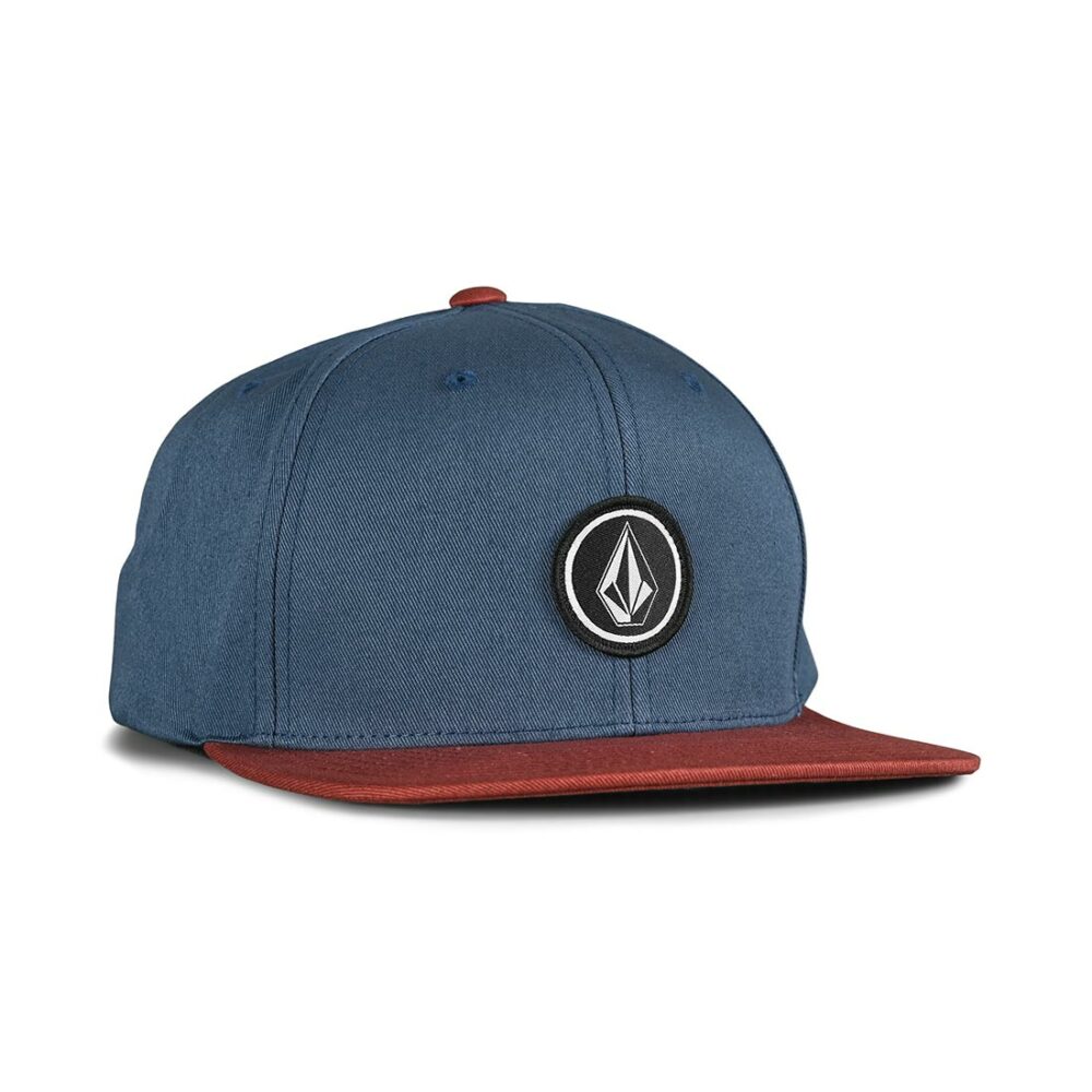 Volcom Quarter Twill Snapback Cap - Cruzer Blue