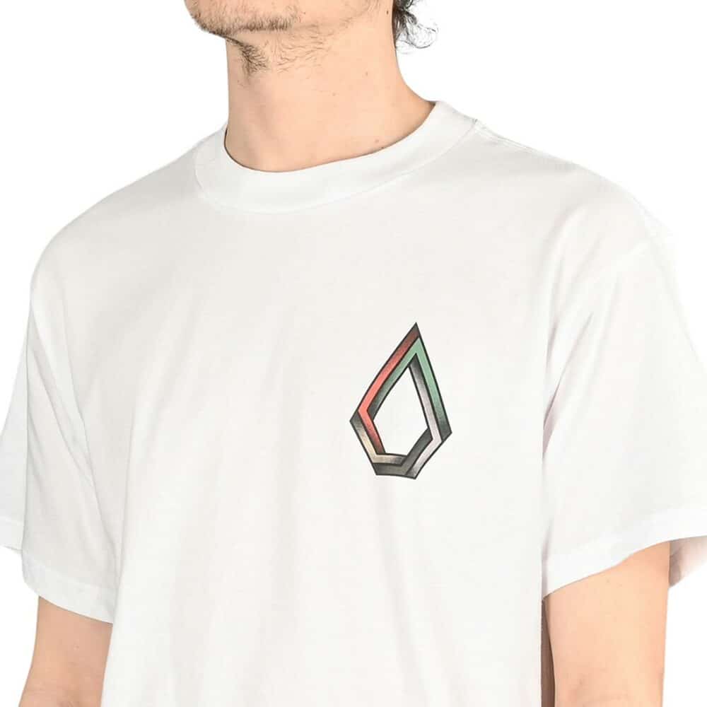 Volcom Skate Vitals Axel 2 S/S T-Shirt - White