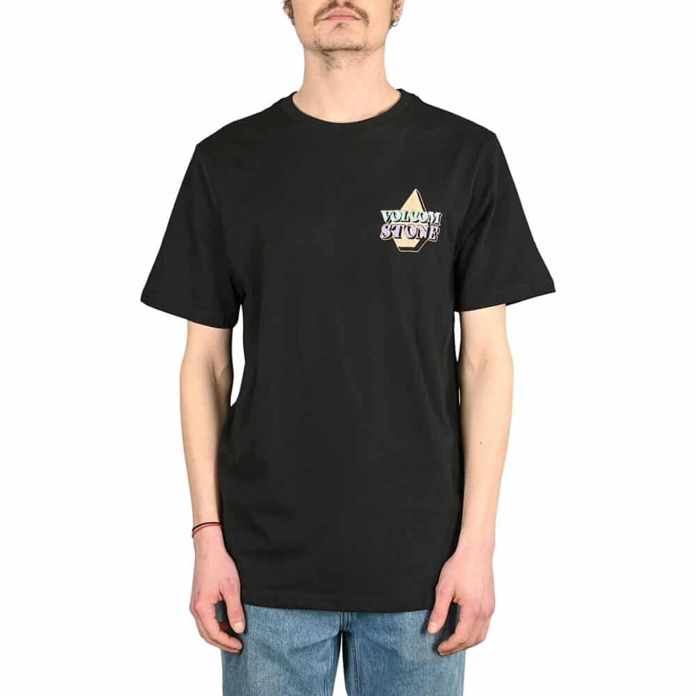 Volcom Stript S/S T-Shirt - Black