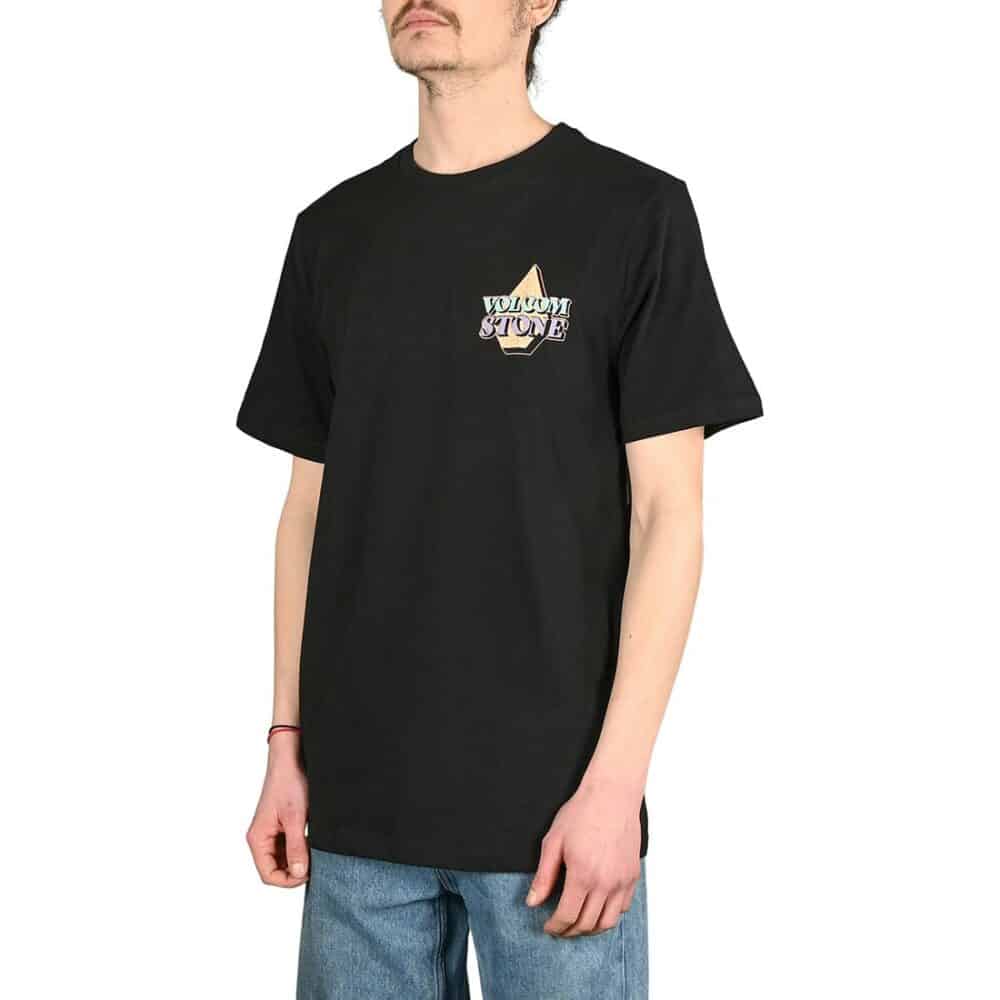 Volcom Stript S/S T-Shirt - Black