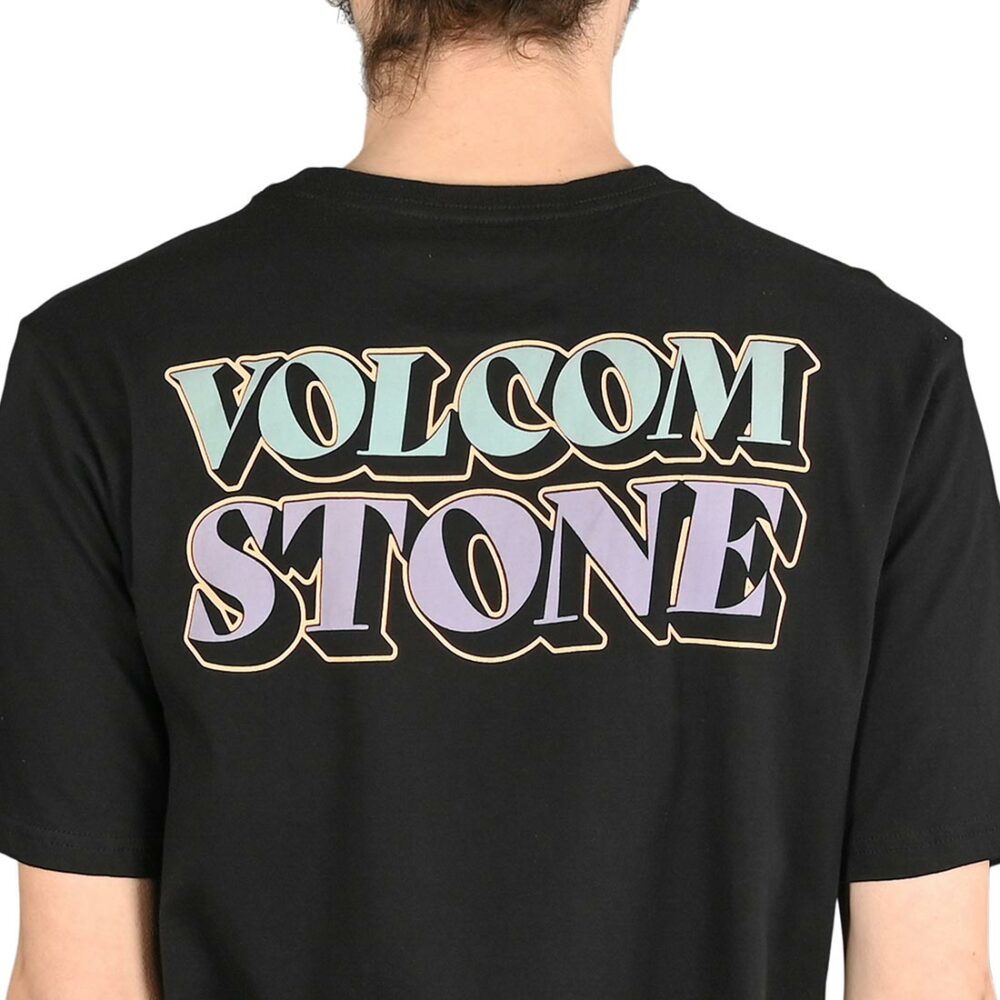 Volcom Stript S/S T-Shirt - Black