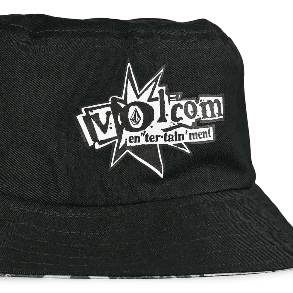 Volcom V Ent Flyer Reversible Bucket Hat - Black Combo