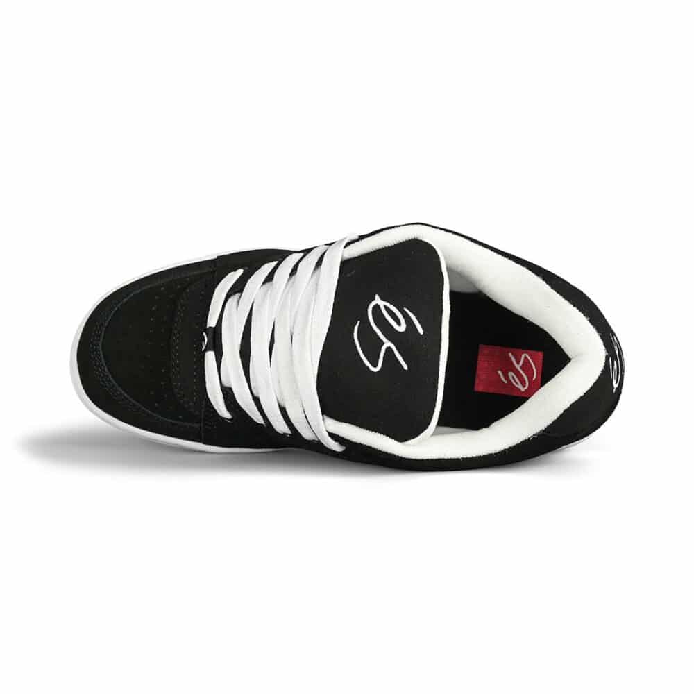 eS Accel Slim Mid Skate Shoes - Black/White/Silver