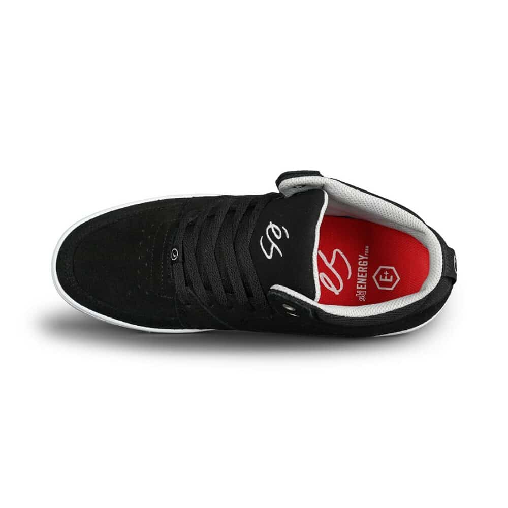 eS Accel Slim Mid Skate Shoes - Black/White/Silver