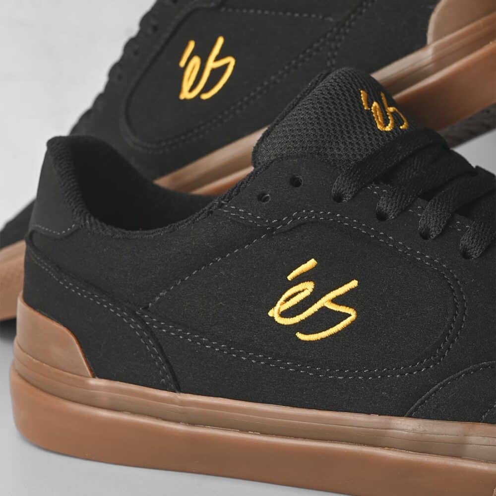 eS Caspian Skate Shoes - Black/Gum