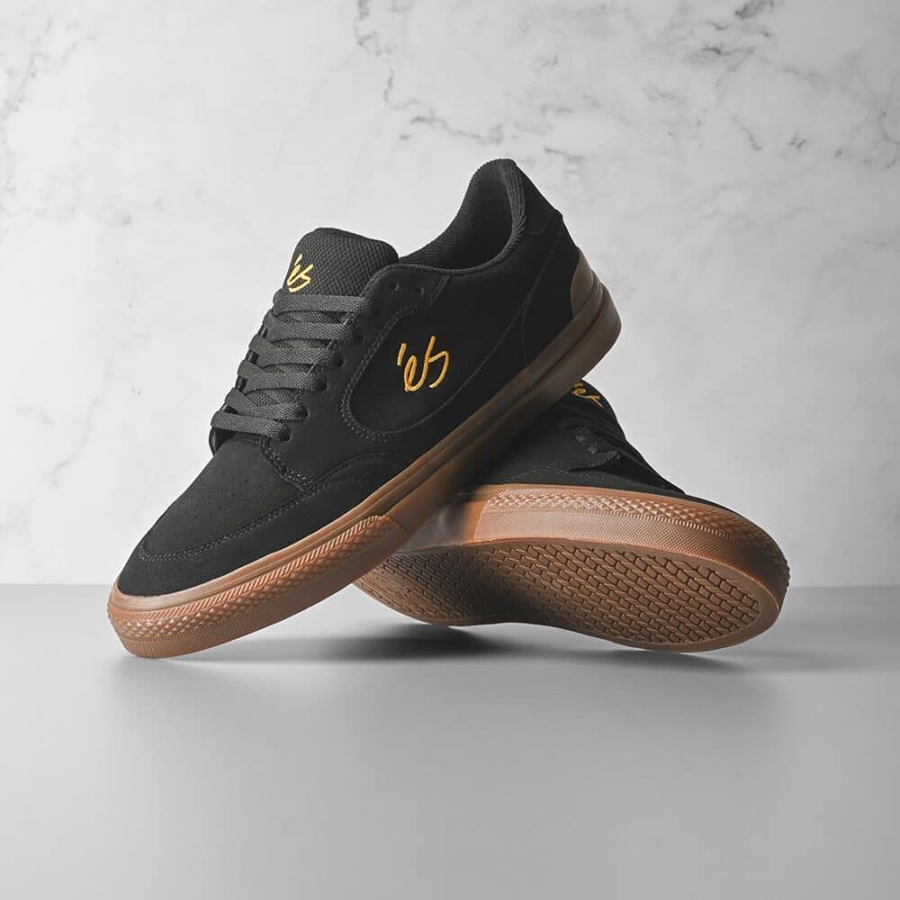 eS Caspian Skate Shoes - Black/Gum