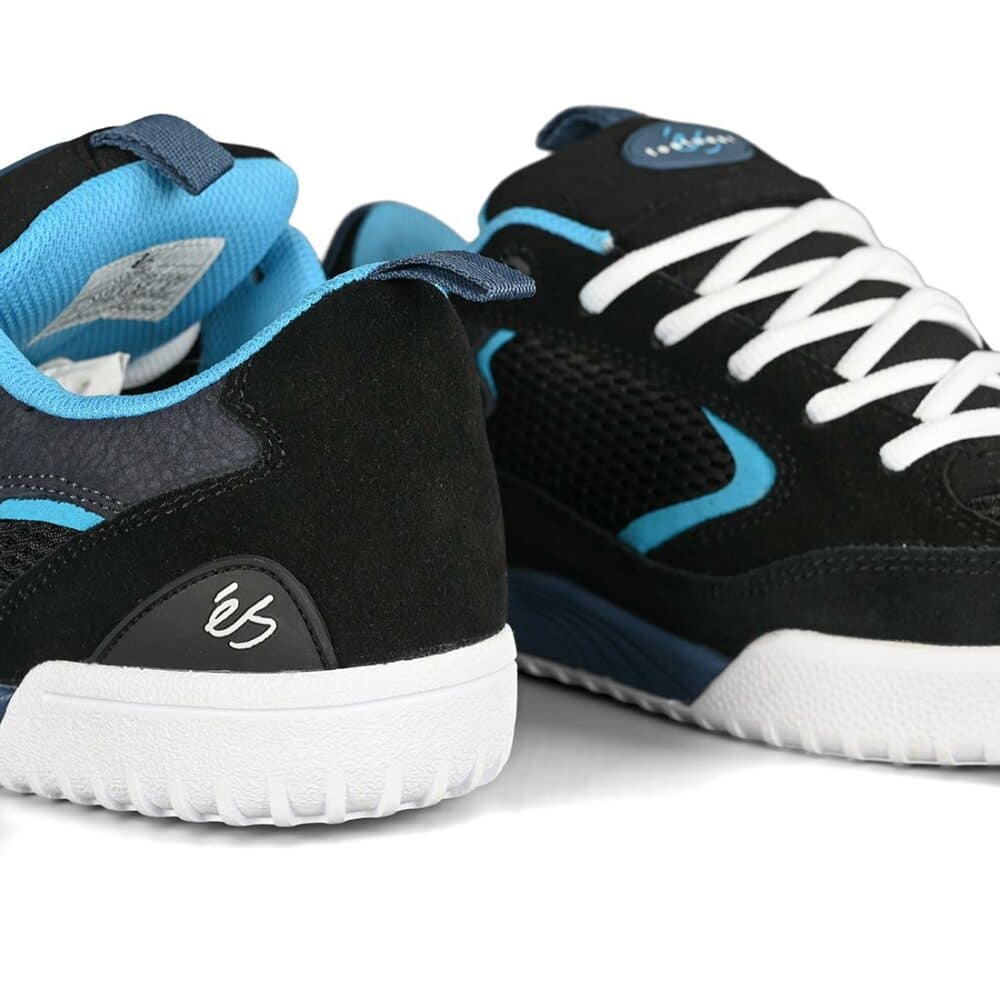 eS Quattro Skate Shoes - Black/Blue