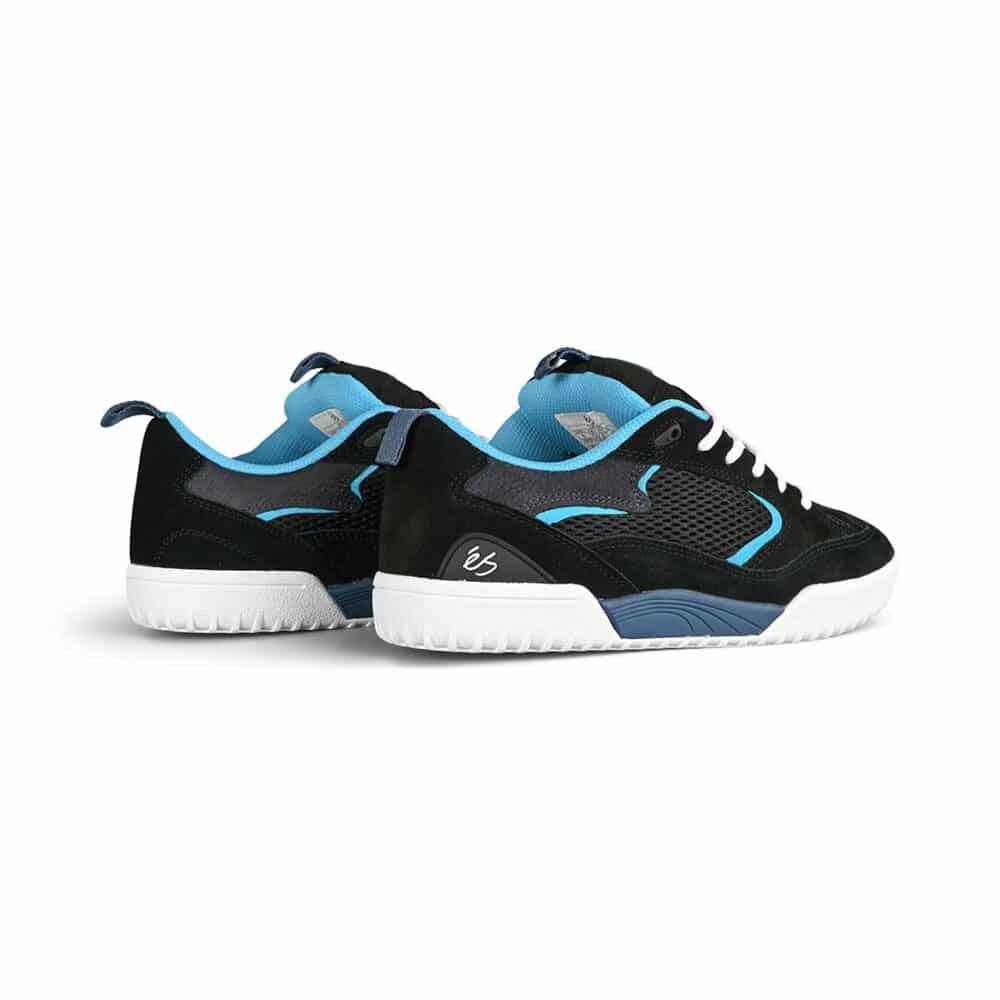 eS Quattro Skate Shoes - Black/Blue