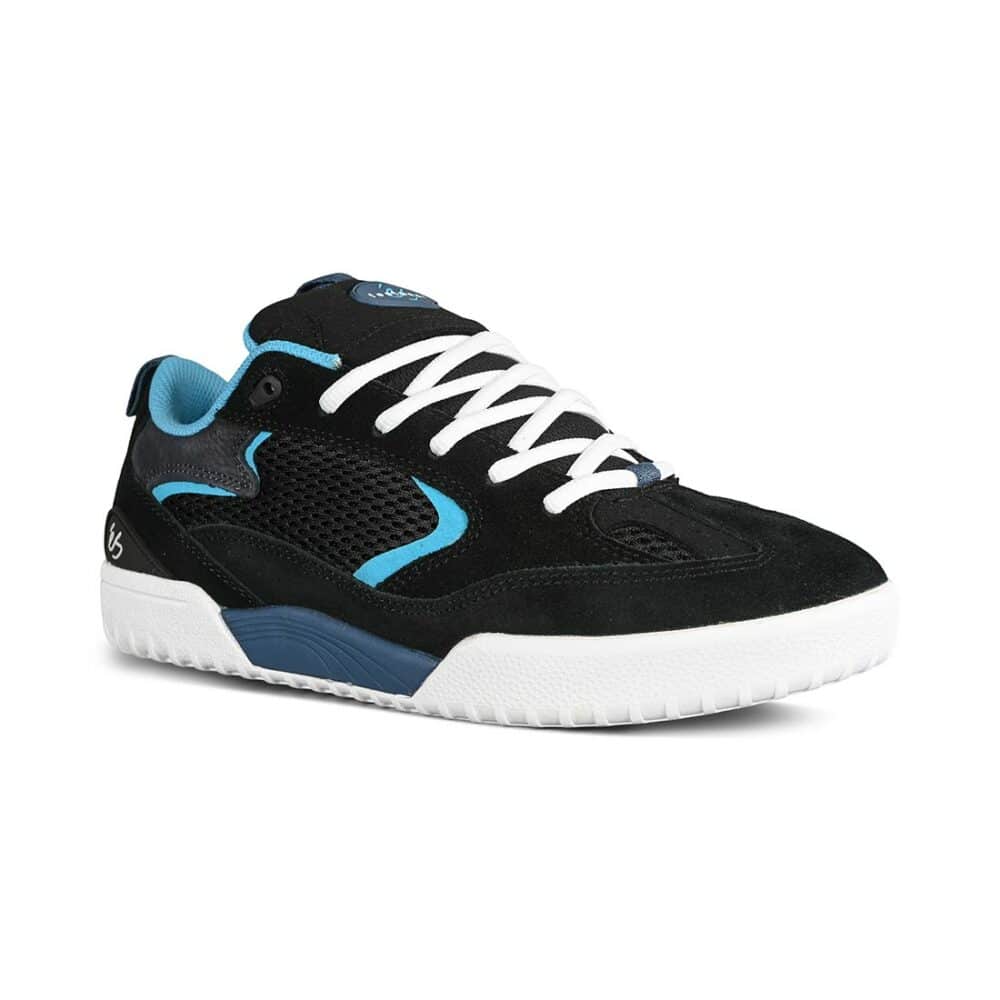 eS Quattro Skate Shoes - Black/Blue