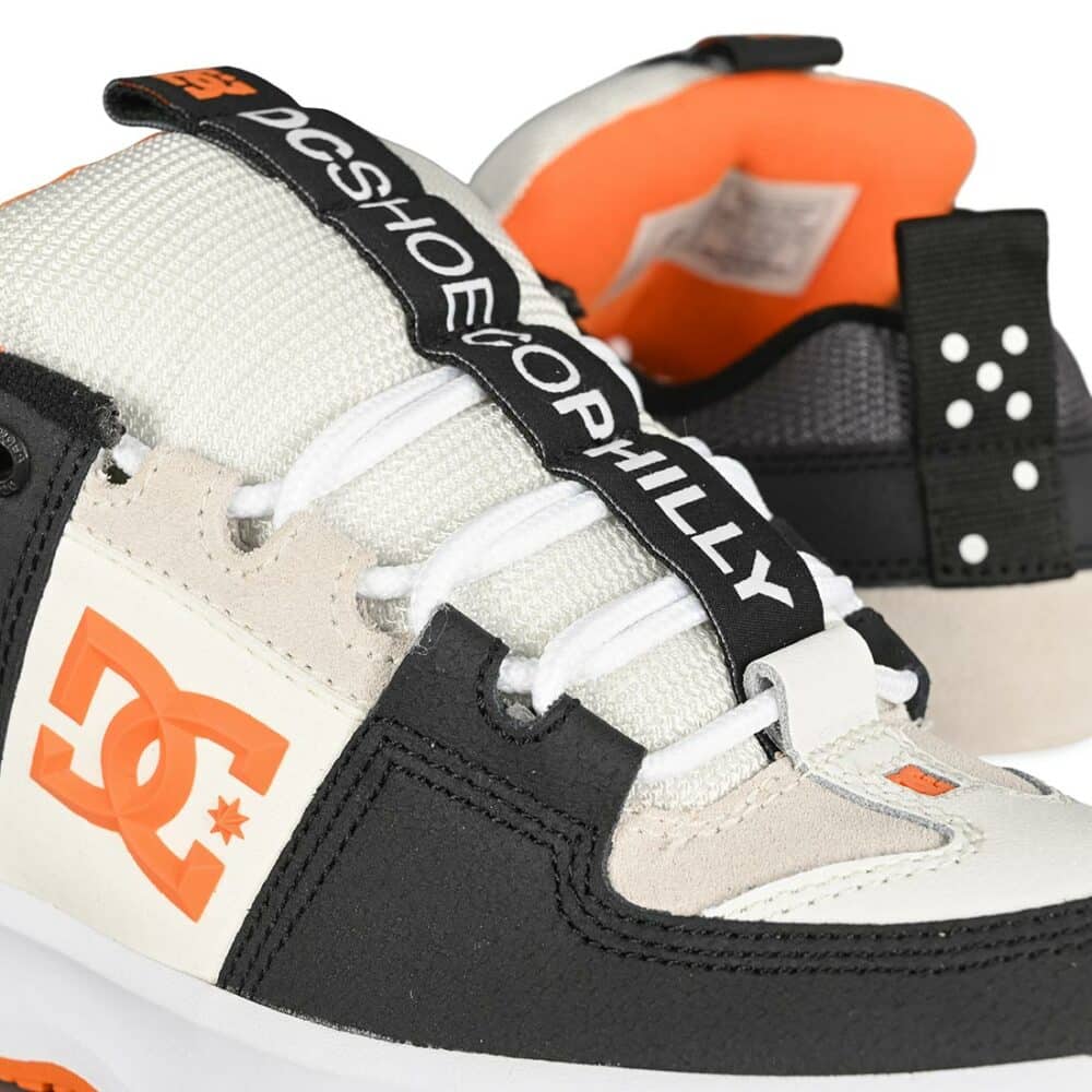 DC Bilyeu Lynx OG Skate Shoes - Black/Orange