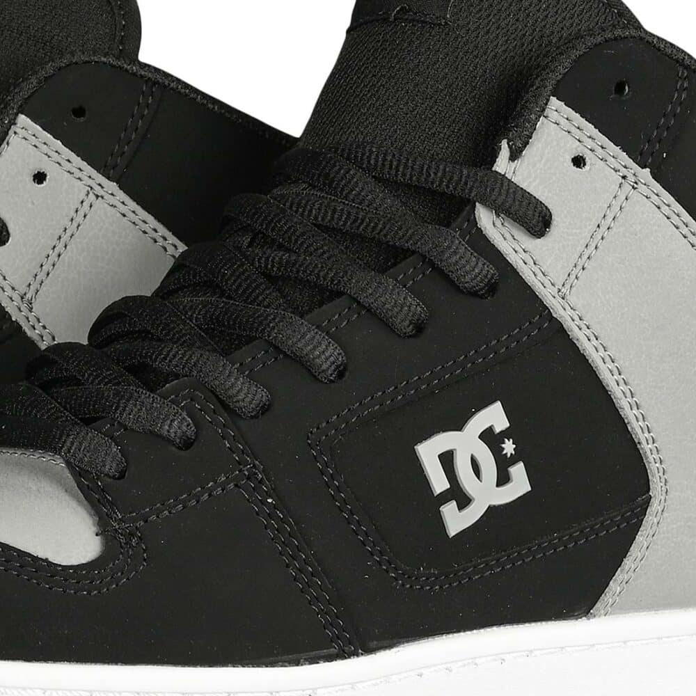 DC Manteca 4 High-Top Skate Shoes - Black/Grey