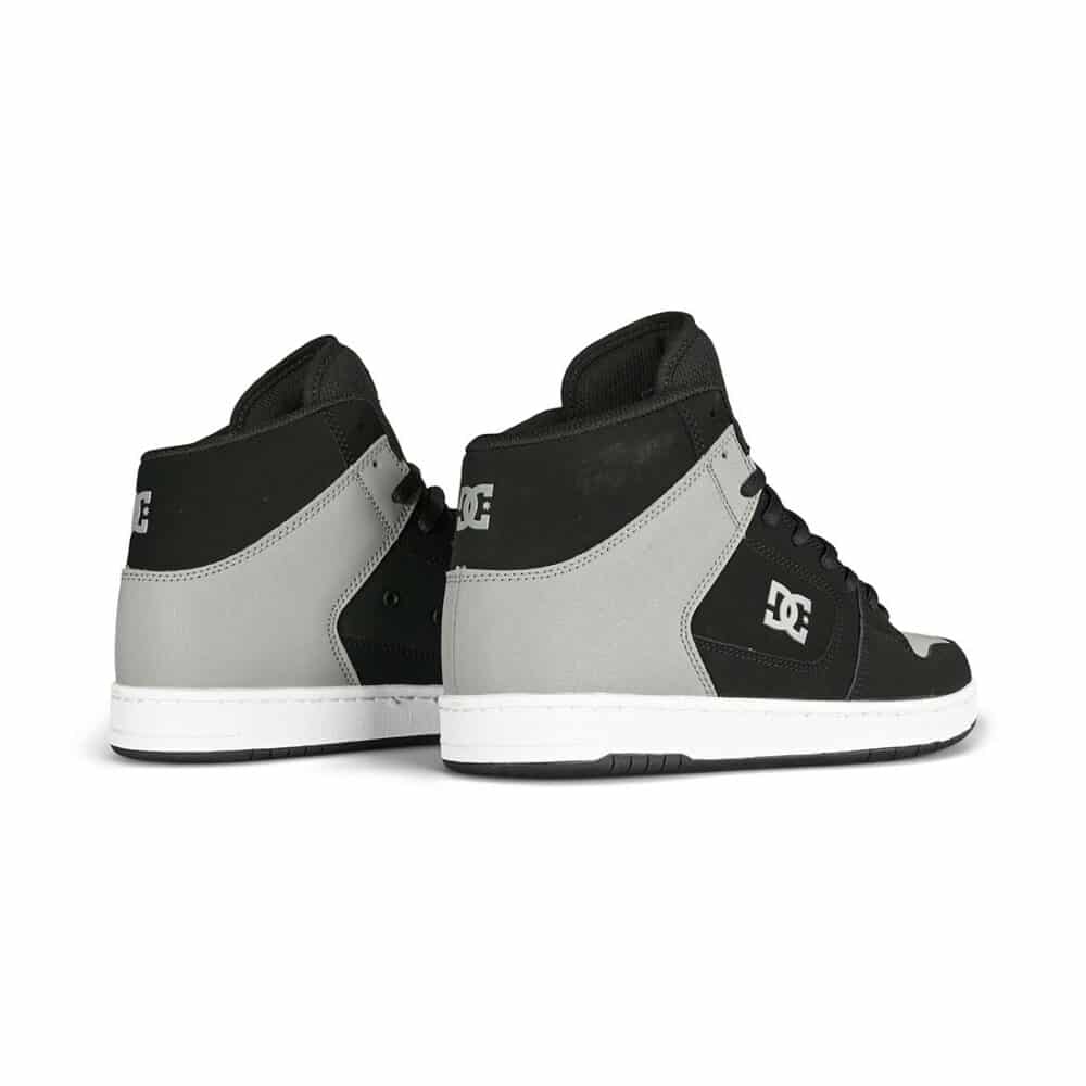 DC Manteca 4 High-Top Skate Shoes - Black/Grey