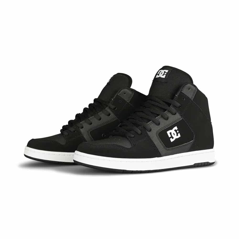 DC Manteca 4 High-Top Skate Shoes - Black/White