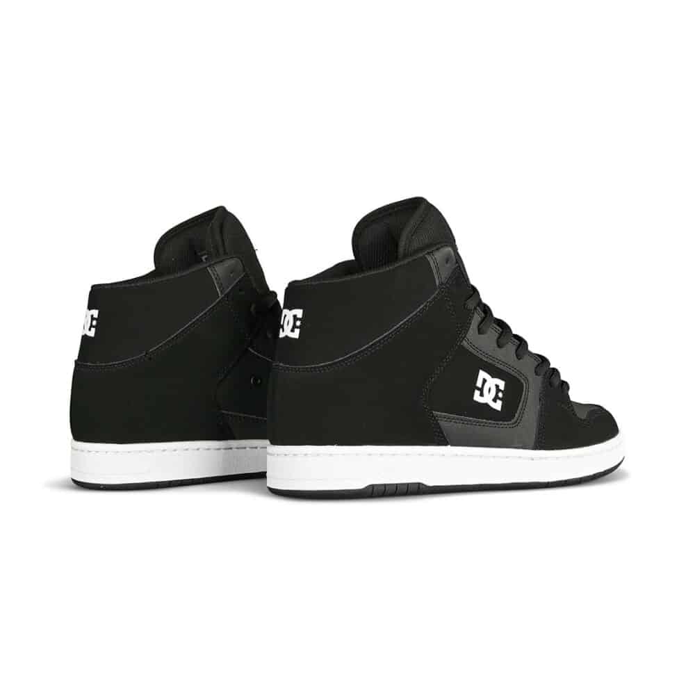 DC Manteca 4 High-Top Skate Shoes - Black/White