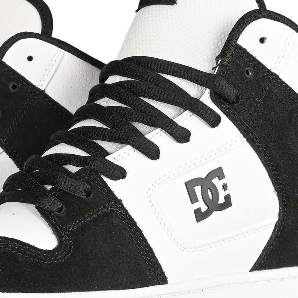 DC Manteca 4 High-Top Skate Shoes - White/Black