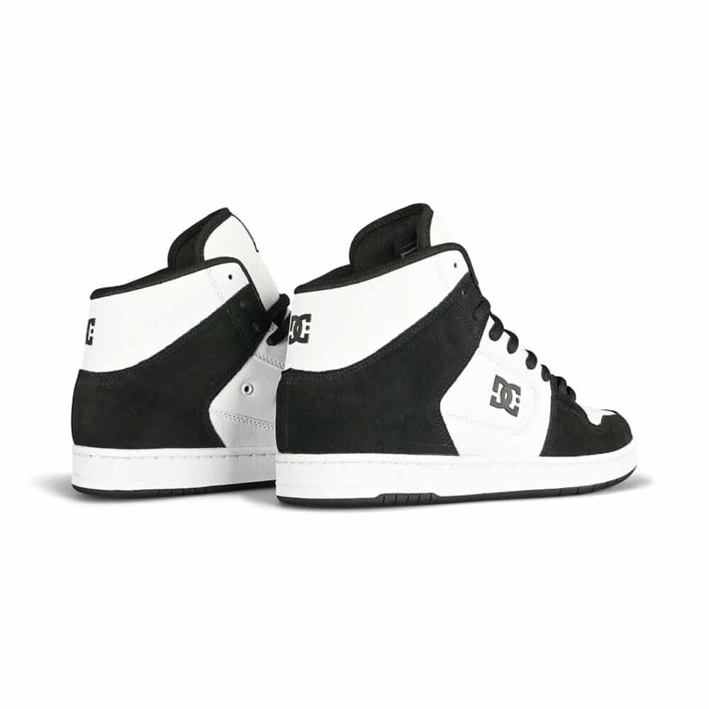 DC Manteca 4 High-Top Skate Shoes - White/Black