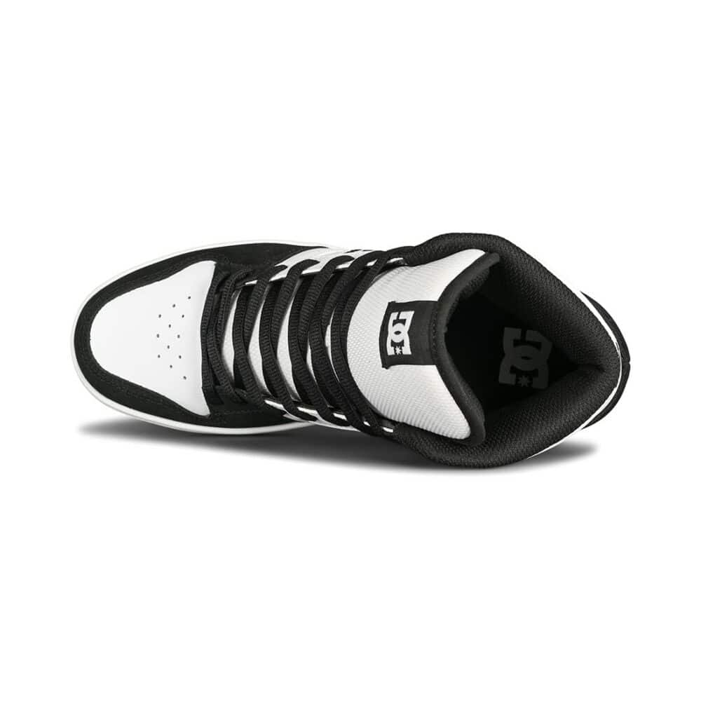 DC Manteca 4 High-Top Skate Shoes - White/Black