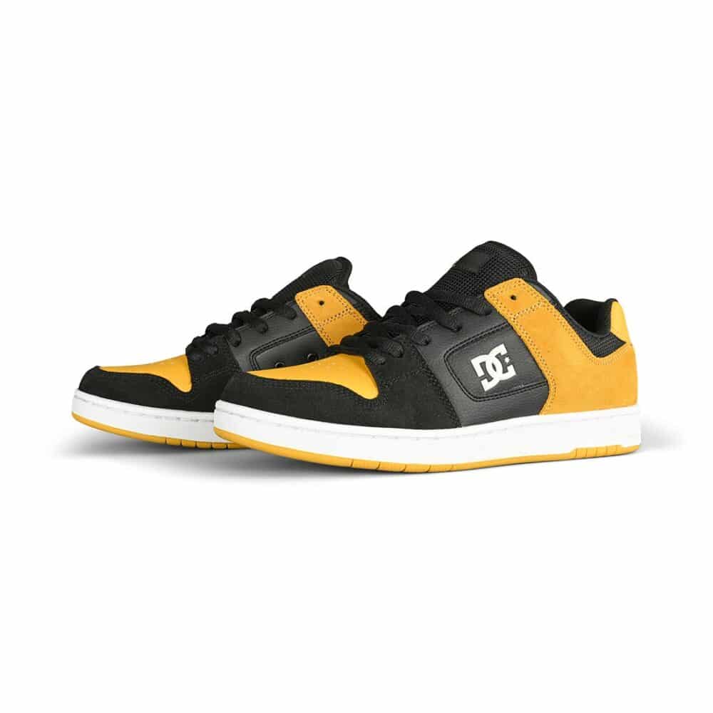 DC Manteca 4 Skate Shoes - Black/Gold