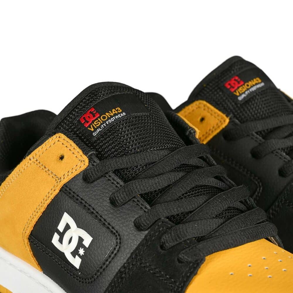 DC Manteca 4 Skate Shoes - Black/Gold