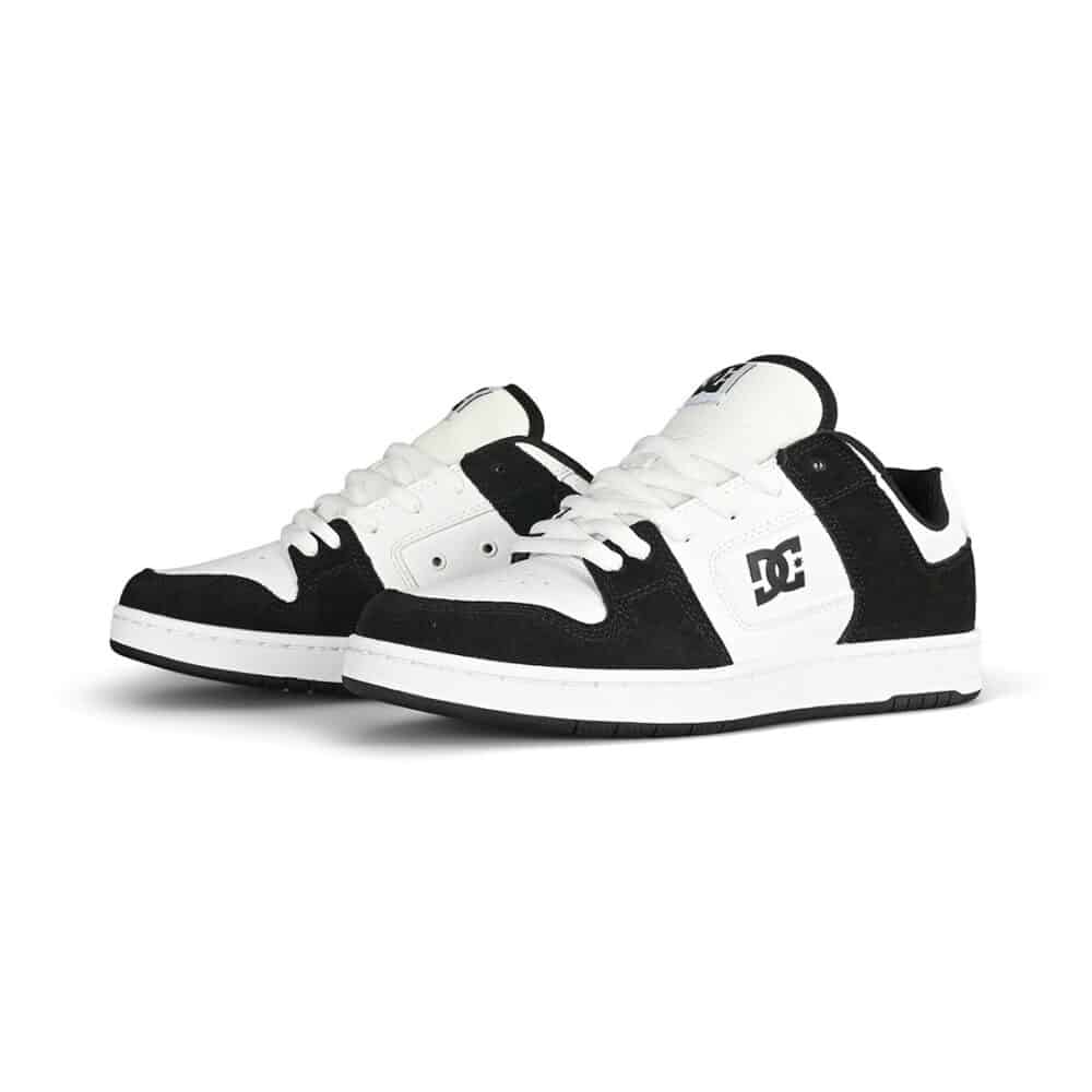 DC Manteca 4 Skate Shoes - White/Black