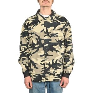 Coach camouflage jacket deals