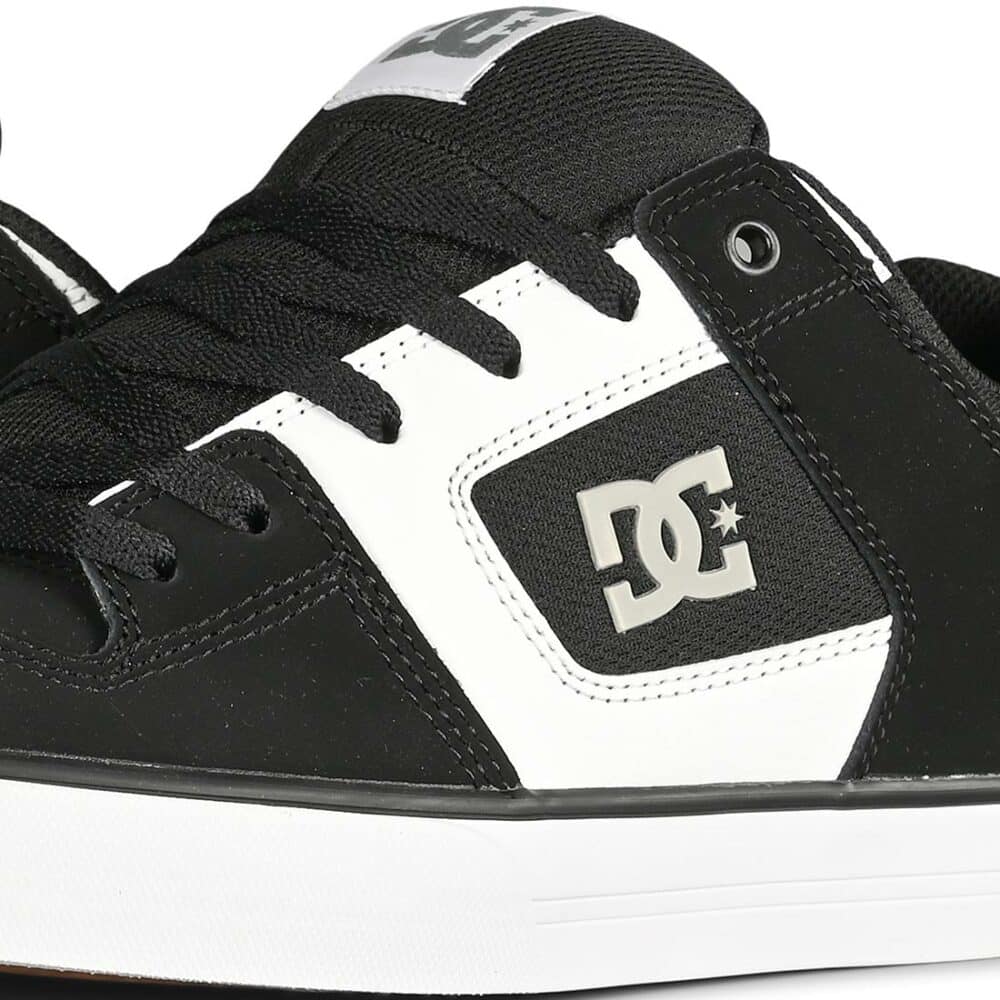 DC Pure Skate Shoes - Black/White/Gum