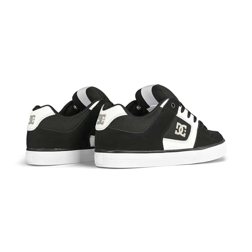 DC Pure Skate Shoes - Black/White/Gum