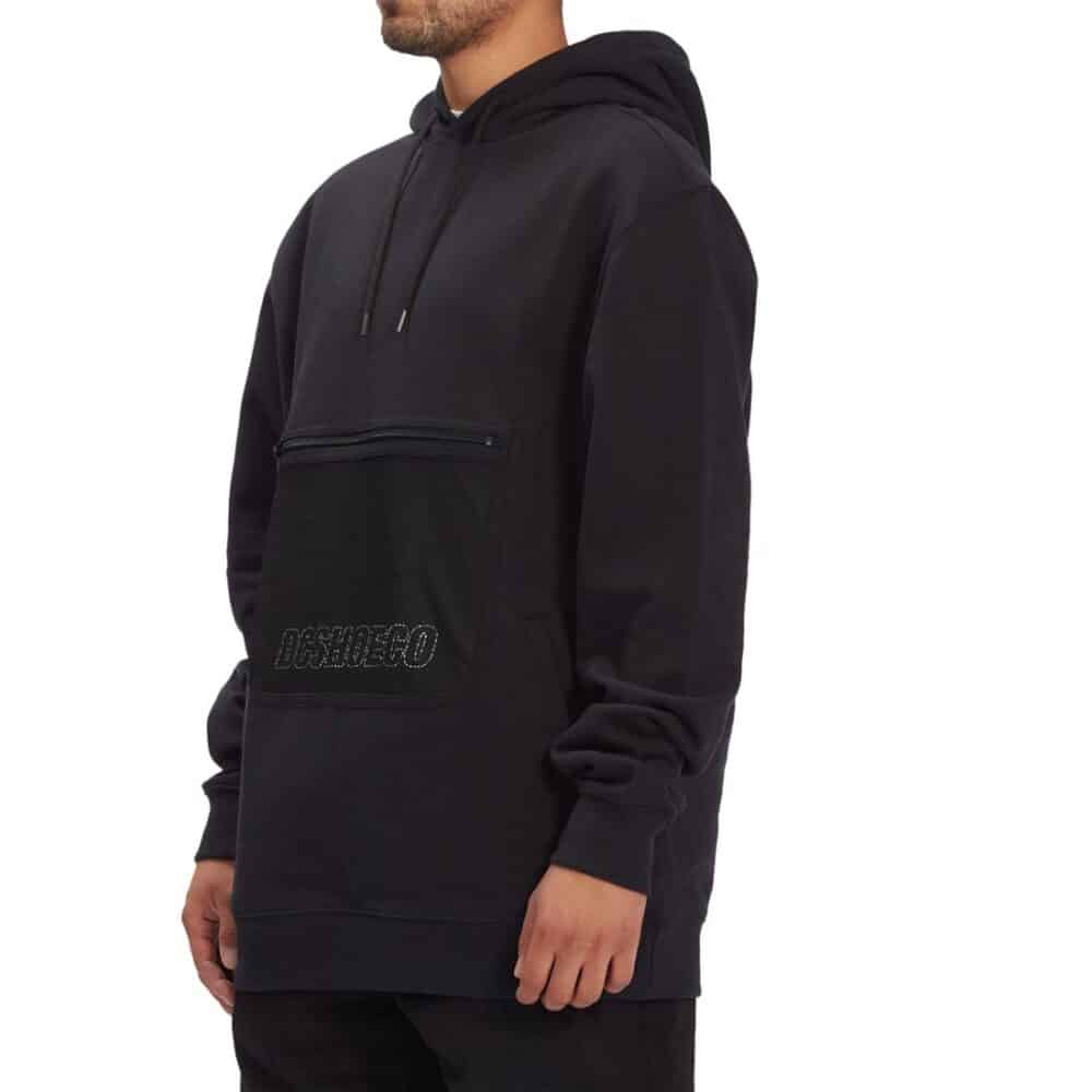 DC Recoil Tech Pullover Hoodie - Black