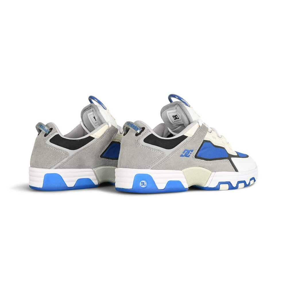 DC Shanahan Metric Skate Shoes - Grey/White/Blue