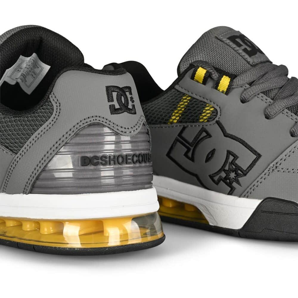 DC Versatile Skate Shoes - Grey/Yellow