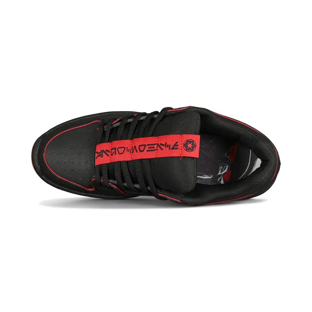 DC x Star Wars Lynx Zero Skate Shoes - Black/Black/Red