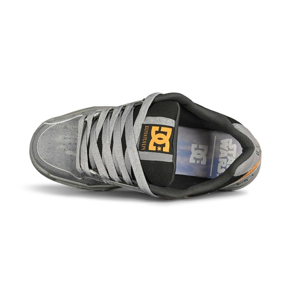 DC x Star Wars Stag Skate Shoes - Grey/Grey/Black