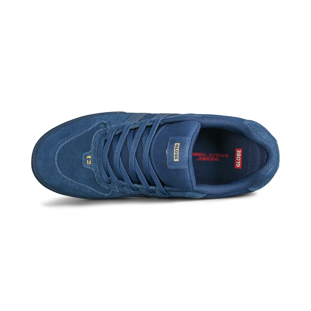 Globe Encore 2 Skate Shoes - Blue/Gold Dip