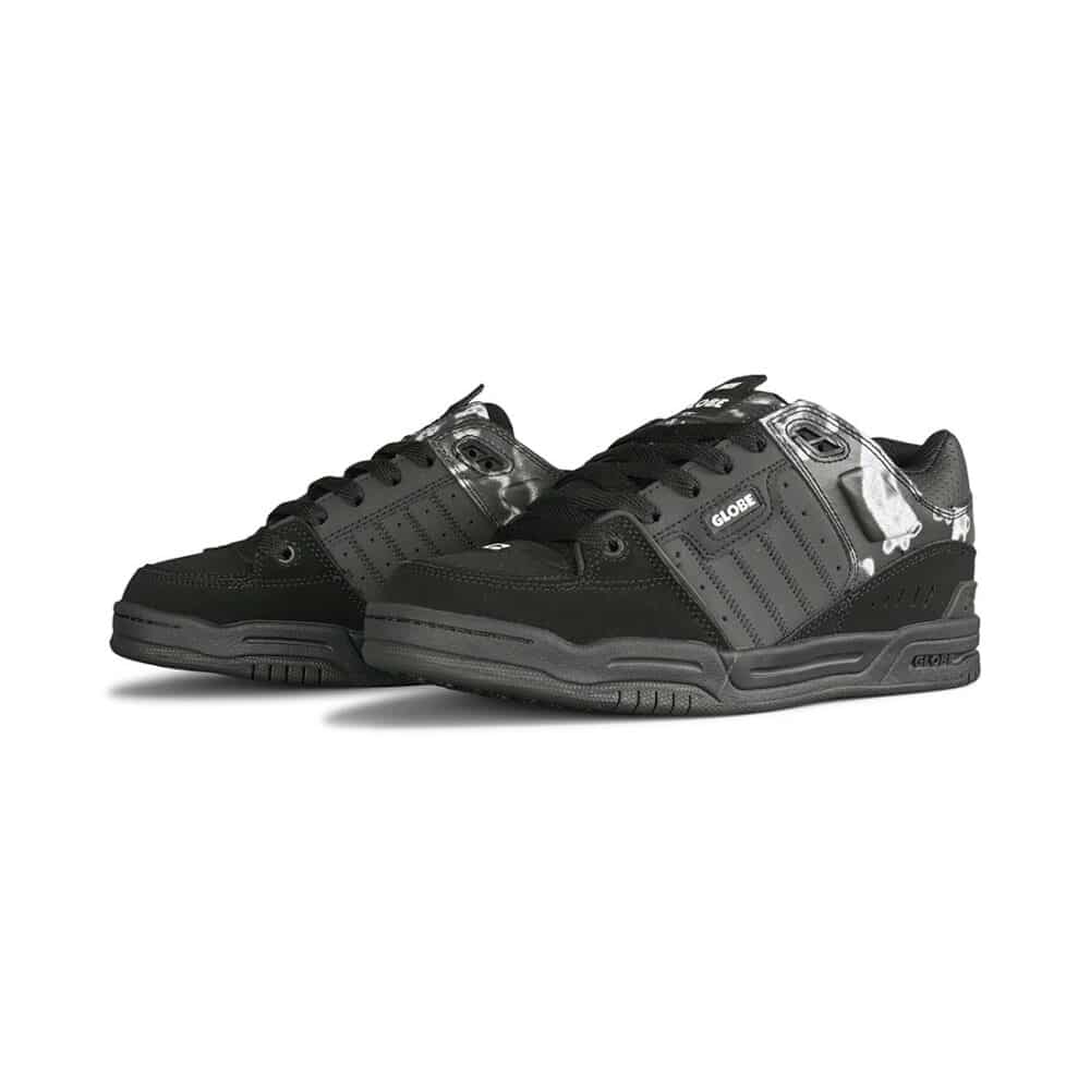 Globe Fusion Skate Shoes - Black/Phantom/Camo