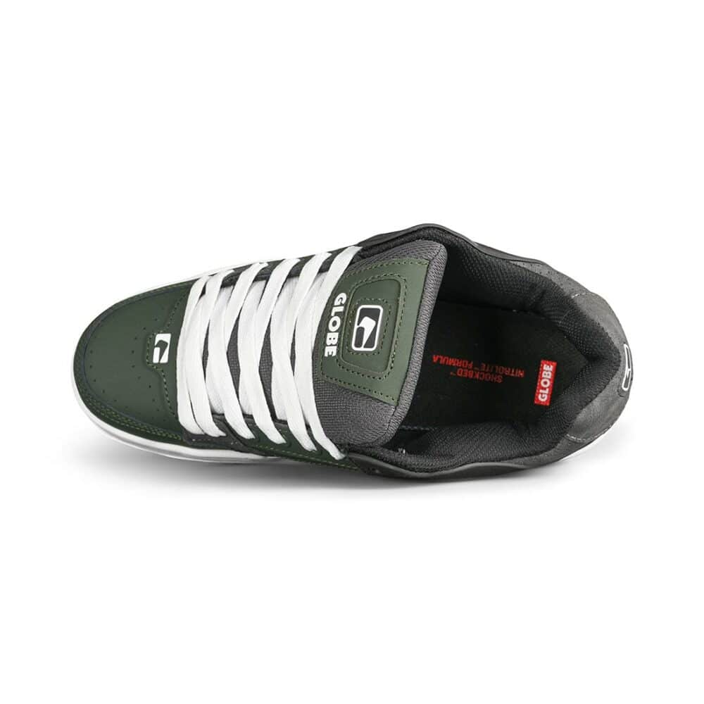 Globe Tilt Skate Shoes - Forest/Black/White