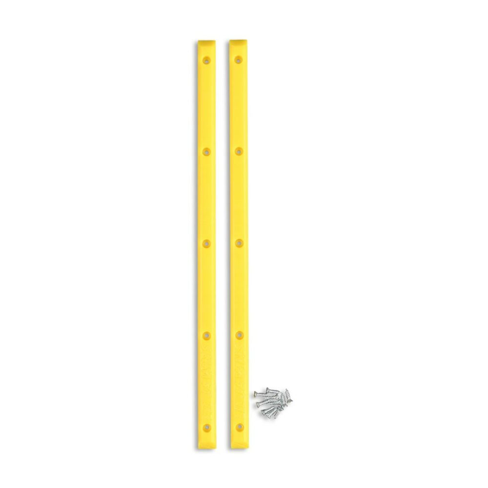 Lil Jawns Standard Skateboard Rails (2 Pack) - Yellow